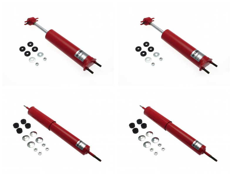 Front + Rear Koni Classic Red Uprated Shock Absorber Set FO-CL1085