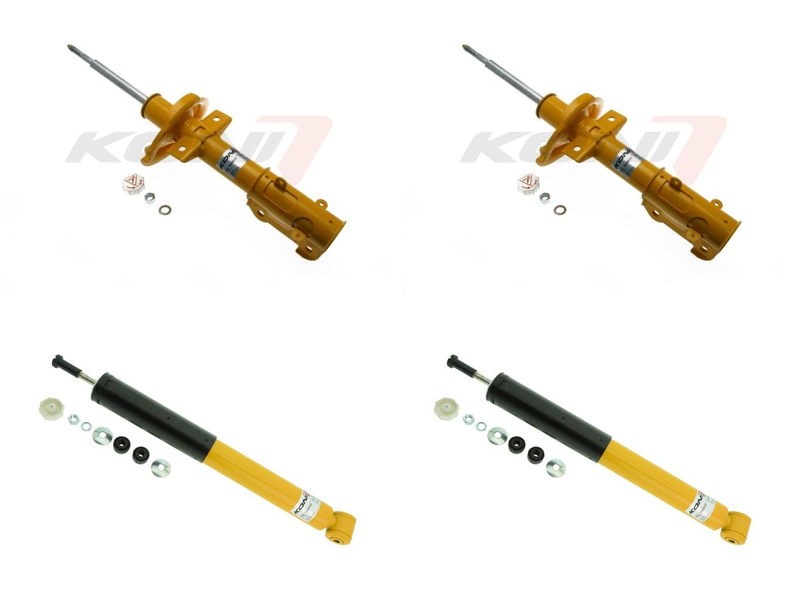 Front + Rear Koni Sport Uprated Shock Absorber Set FO-SP1628