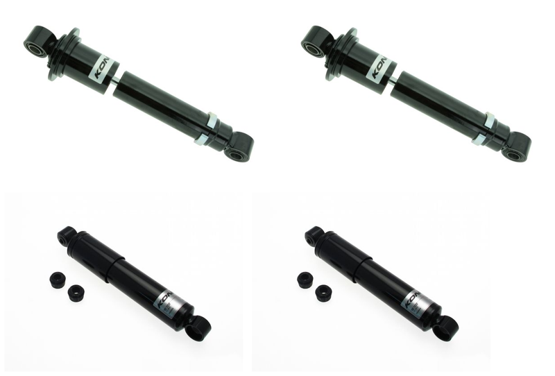 Front + Rear Koni Classic Black Uprated Shock Absorber Set JA-CL1036