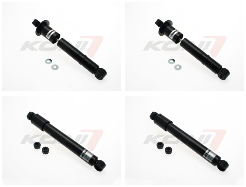 Front + Rear Koni Classic Black Uprated Shock Absorber Set JA-CL1011