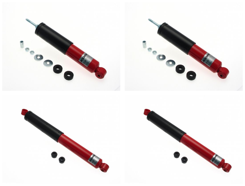 Front + Rear Koni Heavy Track Uprated Shock Absorber Set LA-HT1450
