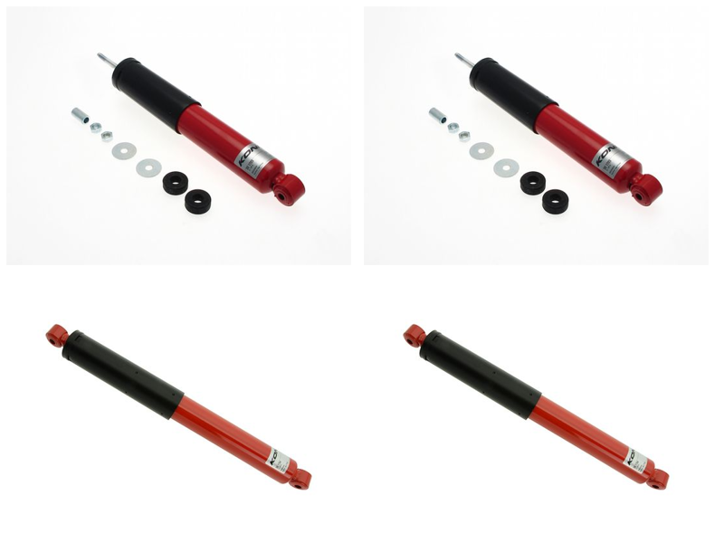 Front + Rear Koni Heavy Track Uprated Shock Absorber Set LA-HT1457