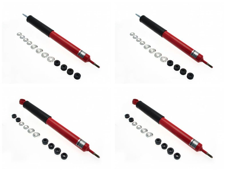 Front + Rear Koni Heavy Track Uprated Shock Absorber Set LA-HT1004