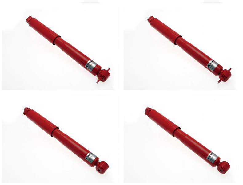 Front + Rear Koni Heavy Track Uprated Shock Absorber Set LA-HT1046