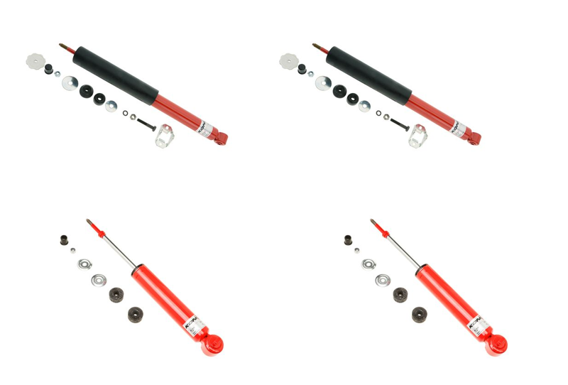 Front + Rear Koni Classic Red Uprated Shock Absorber Set ME-CL1002