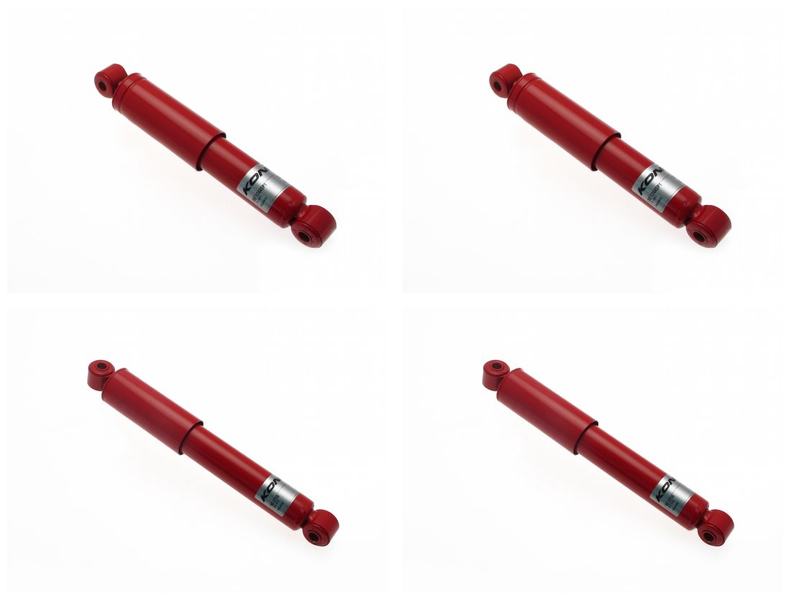 Front + Rear Koni Classic Red Uprated Shock Absorber Set MG-CL1464