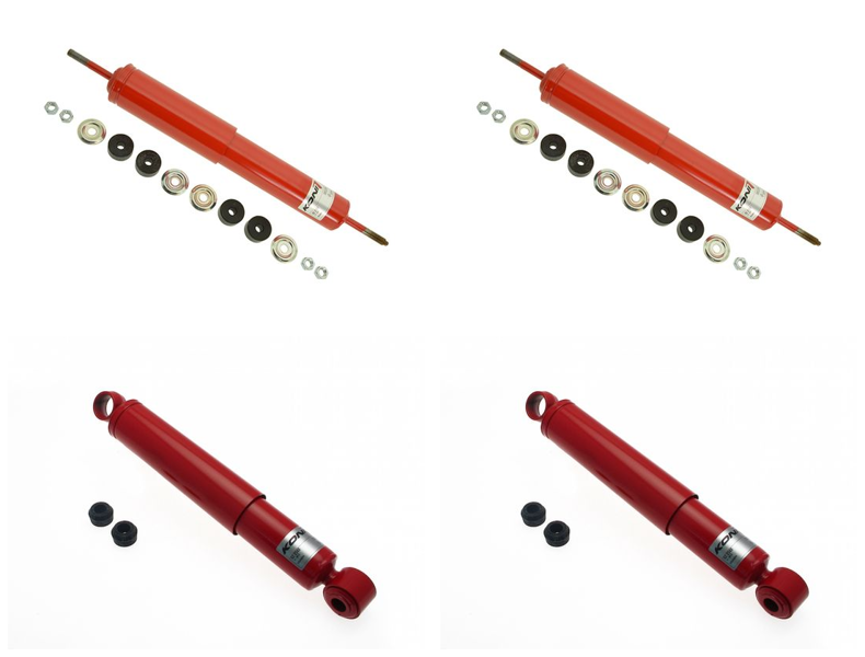 Front + Rear Koni Heavy Track Uprated Shock Absorber Set NI-HT1315