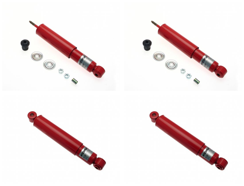 Front + Rear Koni Classic Red Uprated Shock Absorber Set PL-CL1576