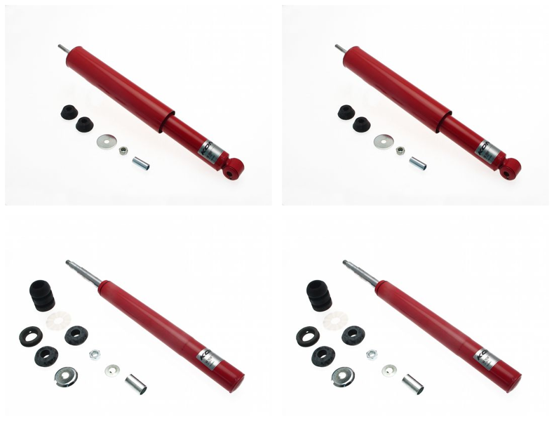 Front + Rear Koni Classic Red Uprated Shock Absorber Set PO-CL1092