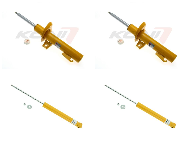 Front + Rear Koni Sport Uprated Shock Absorber Set VAG-SP1219