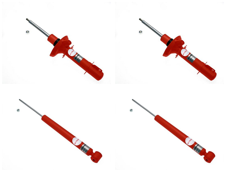 Front + Rear Koni Active Uprated Shock Absorber Set VAG-SA1212