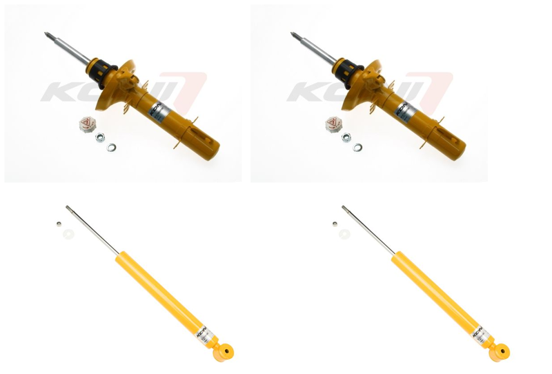 Front + Rear Koni Sport Uprated Shock Absorber Set VAG-SP1212
