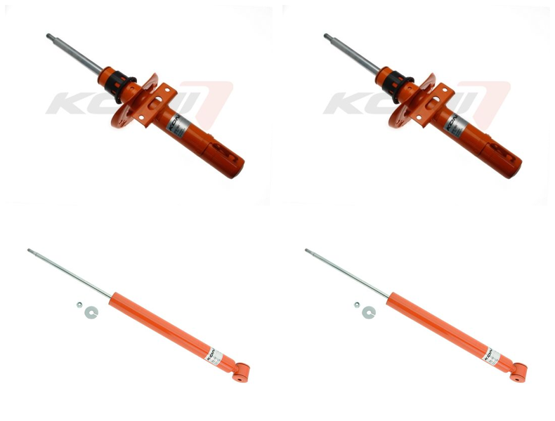 Front + Rear Koni STR.T Uprated Shock Absorber Set VAG-ST1204