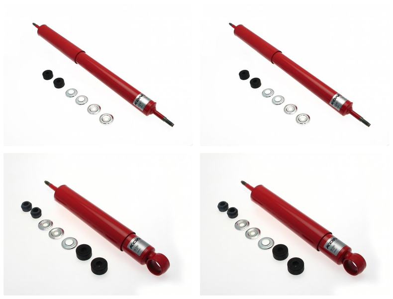 Front + Rear Koni Heavy Track Uprated Shock Absorber Set TO-HT1039