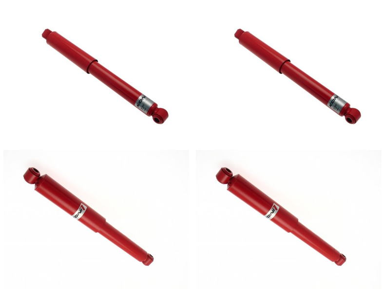 Front + Rear Koni Heavy Track Uprated Shock Absorber Set TO-HT1476