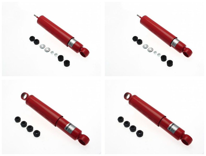 Front + Rear Koni Heavy Track Uprated Shock Absorber Set TO-HT1597