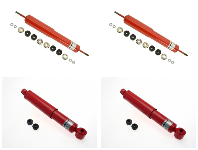 Front + Rear Koni Heavy Track Uprated Shock Absorber Set TO-HT1315