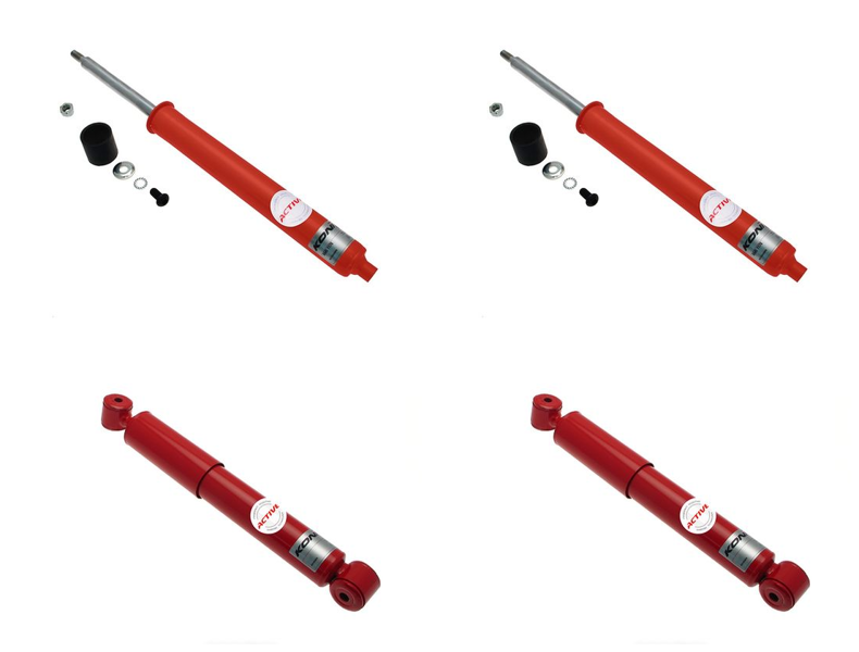 Front + Rear Koni Active Uprated Shock Absorber Set TO-SA1636