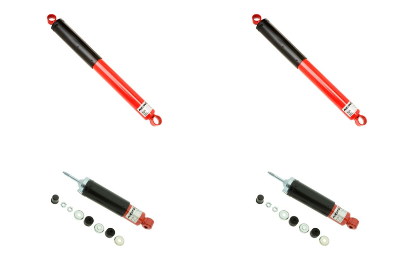 Front + Rear Koni Heavy Track Uprated Shock Absorber Set VX-HT1455