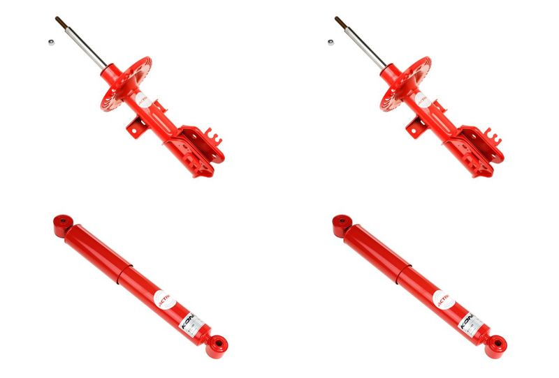 Front + Rear Koni Active Uprated Shock Absorber Set VAG-SA1125
