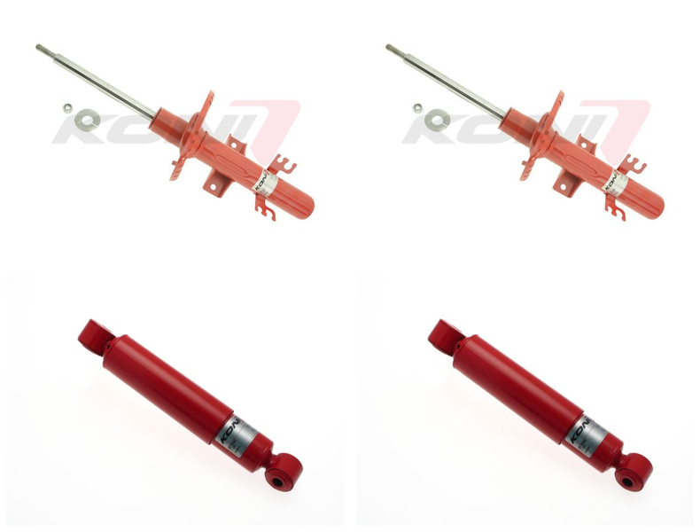 Front + Rear Koni Special Uprated Shock Absorber Set VAG-SP1126
