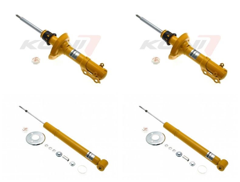 Front + Rear Koni Sport Uprated Shock Absorber Set VAG-SP1525