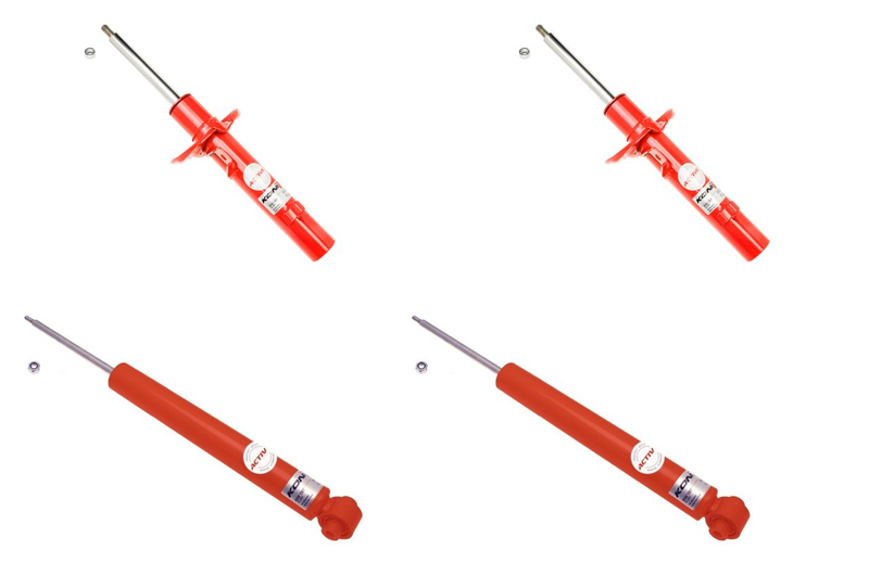 Front + Rear Koni Active Uprated Shock Absorber Set VAG-SA1643