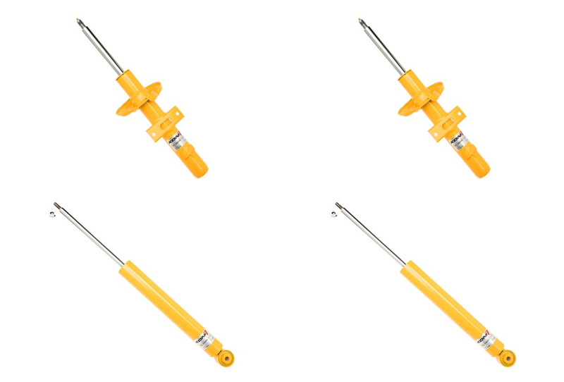 Front + Rear Koni Sport Uprated Shock Absorber Set VAG-SP1196