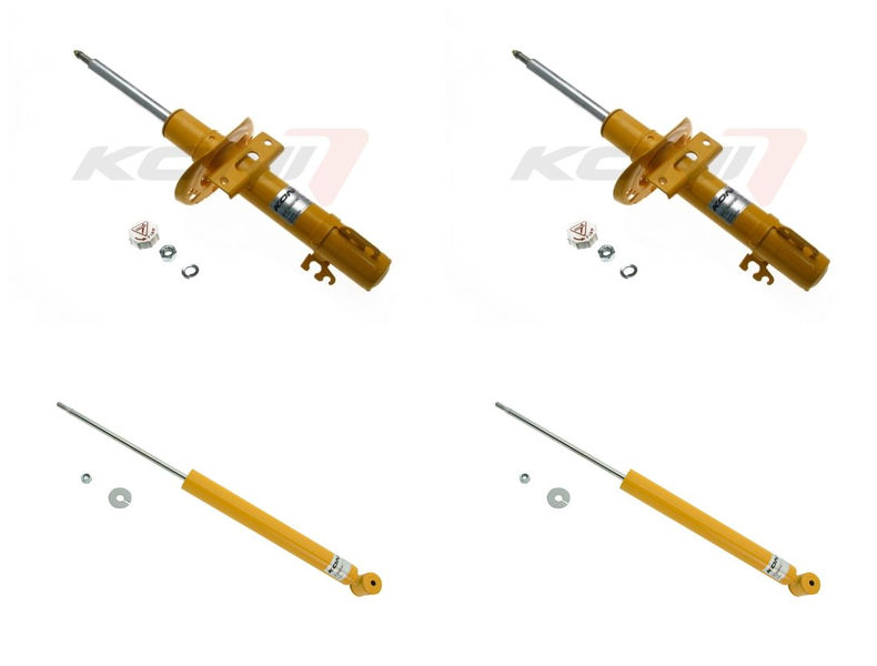 Front + Rear Koni Sport Uprated Shock Absorber Set VAG-SP1177