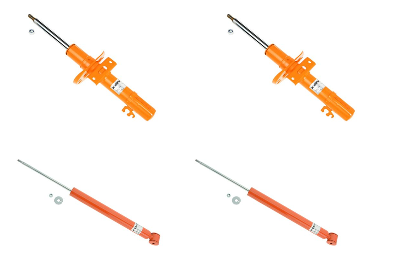 Front + Rear Koni STR.T Uprated Shock Absorber Set VAG-ST1550