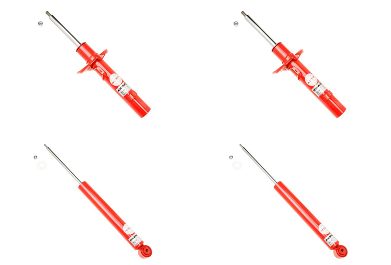 Front + Rear Koni Active Uprated Shock Absorber Set VAG-SA1653