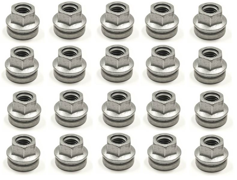 20x Ford Transit 00> Replacement Wheel Nut Lug Nut M14x2.0 Flat Seat Ford Wheels
