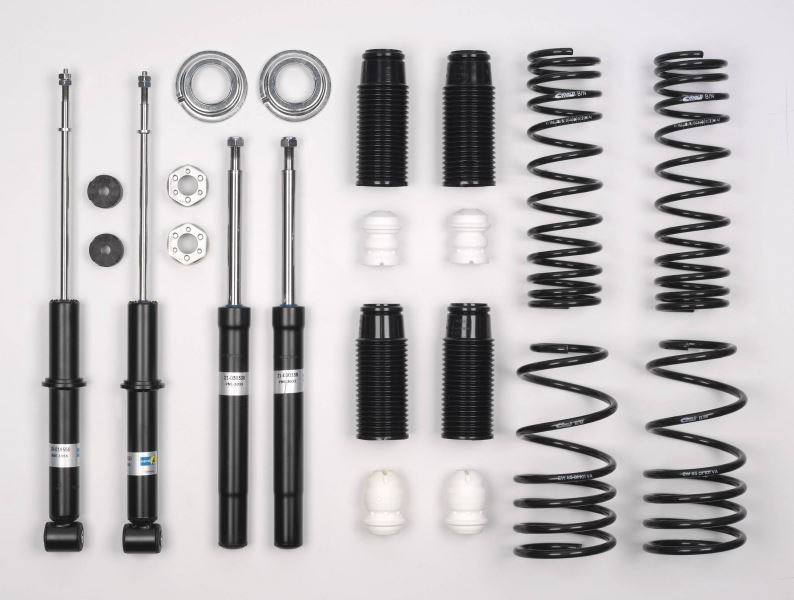 Eibach Lowering Springs, Bilstein Gas Shocks & Bumpstop Kit Golf Mk1 Cabrio