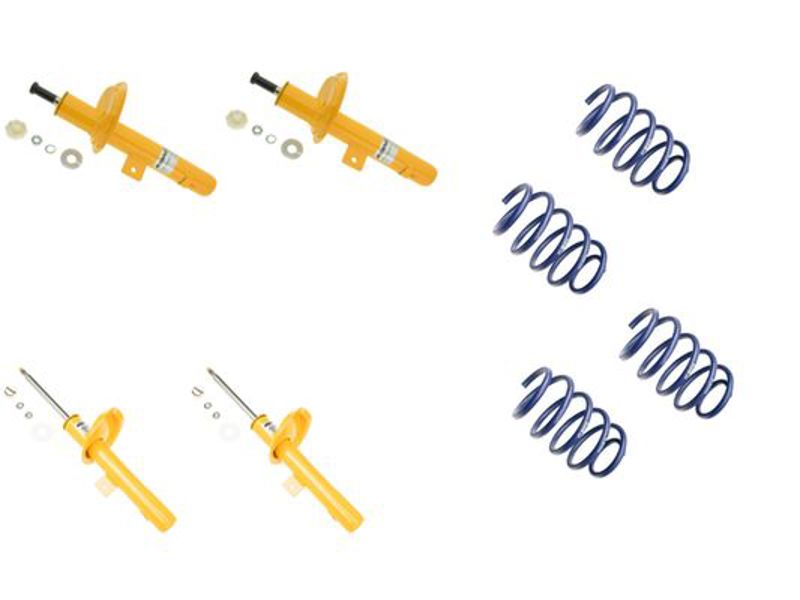 KONI Sport Kit Front + Rear Shock Absorber + Lowering Spring Set